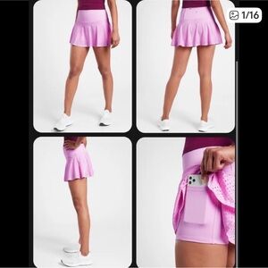 Athleta A Game Pickleball tennis skirt sz l